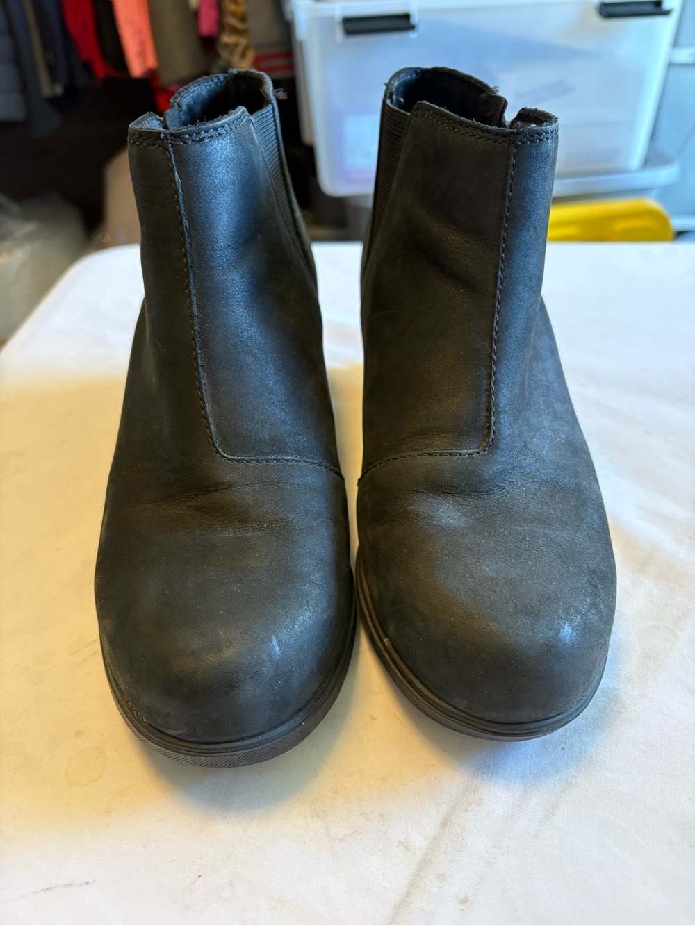 Sorel Black Chelsea Ankle Boots for Women